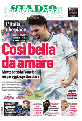 Cover of Corriere dello Sport Stadio (Nazionale)