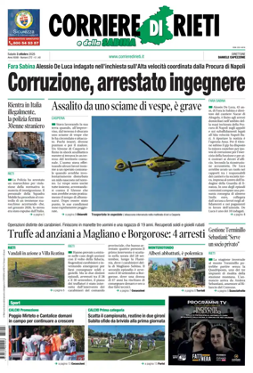 Cover of Corriere di Rieti