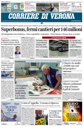 Cover of Corriere di Verona