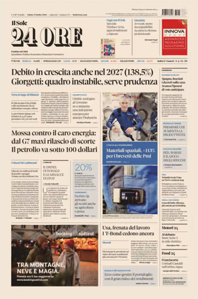 Cover of Il Sole 24 Ore