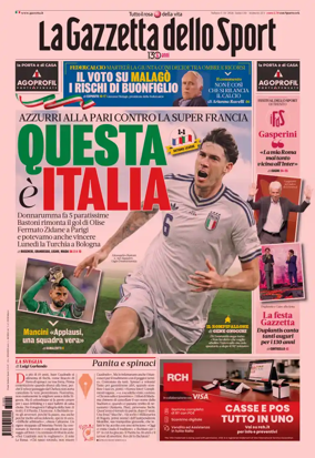 Cover of La Gazzetta dello Sport - Milano