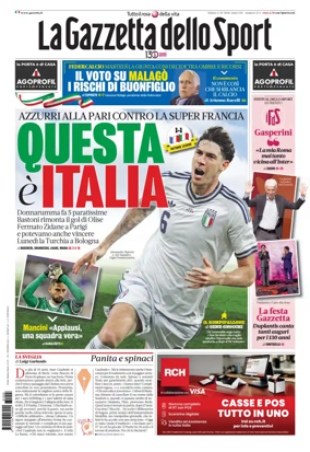 Cover of La Gazzetta dello Sport - Roma