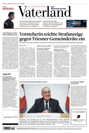 Cover of Liechtensteiner Vaterland
