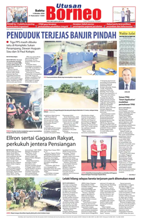 Cover of Utusan Borneo (Sabah)