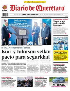Cover of Diario de Queretaro