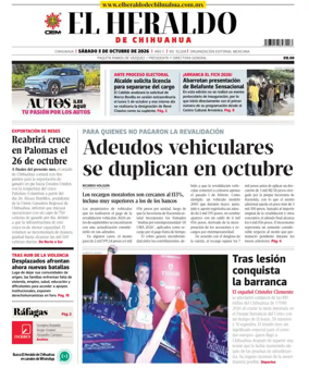 Cover of El Heraldo de Chihuahua