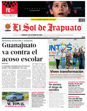 Cover of El Sol de Irapuato