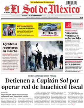 Cover of El Sol de Mexico