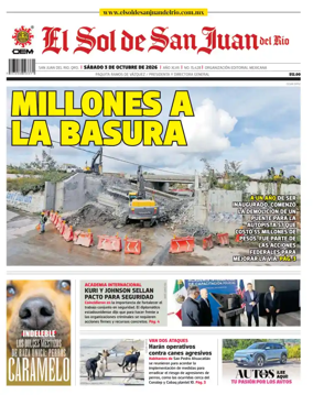 Cover of El Sol de San Juan del Rio
