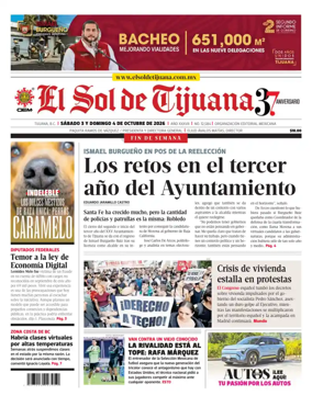 Cover of El Sol de Tijuana