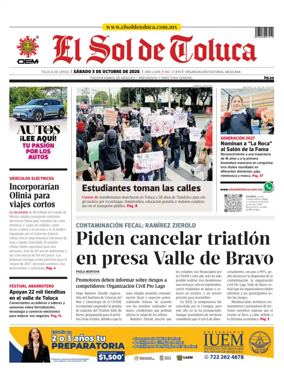 Cover of El Sol de Toluca