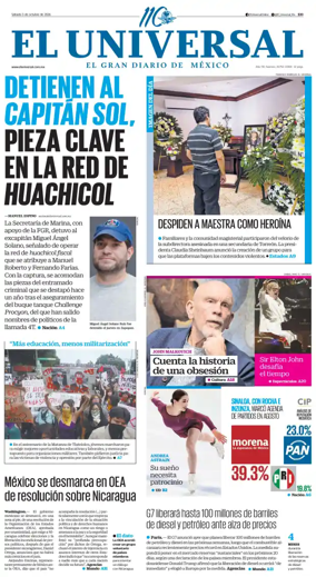 Cover of El Universal