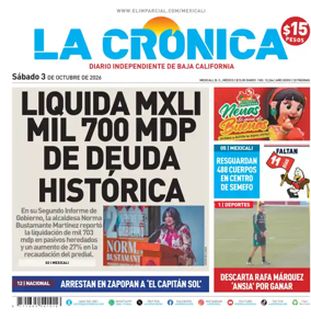 Cover of La Cronica
