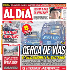 Cover of Periodico Al Dia (Salamanca)