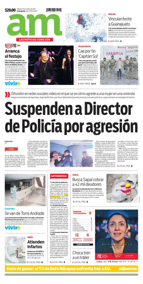 Cover of Periodico AM (Leon)