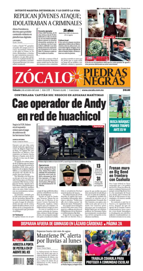 Cover of Zocalo Piedras Negras
