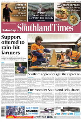 Cover of The Southland Times
