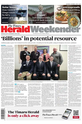 Cover of The Timaru Herald