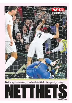Cover of VG Sporten