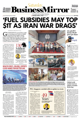 Cover of BusinessMirror