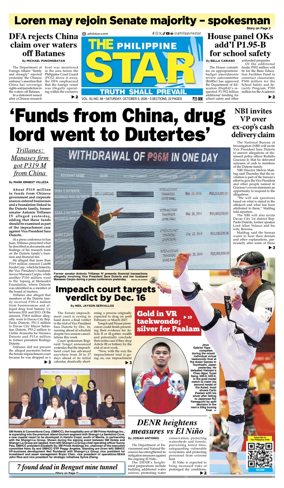 Cover of The Philippine Star
