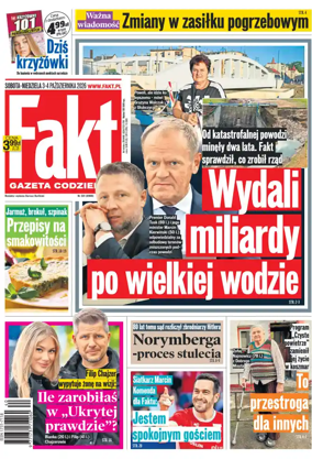 Cover of Fakt Gazeta Codzienna (Saturday)