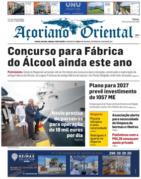 Cover of Acoriano Oriental
