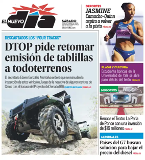 Cover of El Nuevo Dia