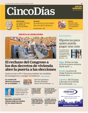 Cover of Cinco Dias