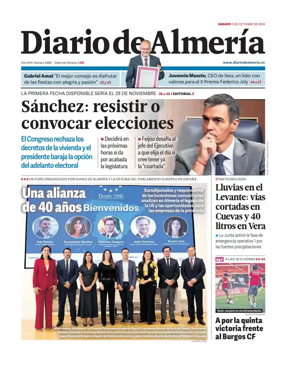 Cover of Diario de Almeria