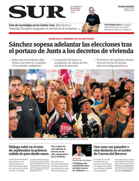 Cover of Diario Sur_Ultima