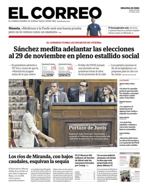 Cover of El Correo (Miranda de Ebro)