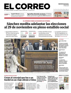 Cover of El Correo (Nervion-ibaizabal)