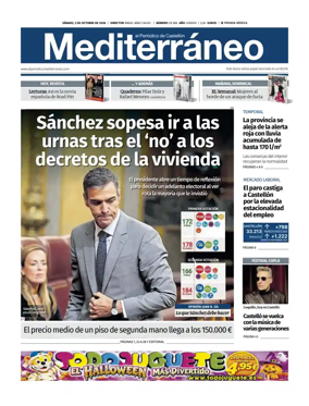 Cover of El Periodico Mediterraneo