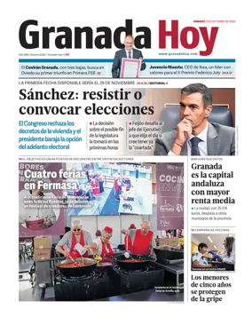 Cover of Granada Hoy