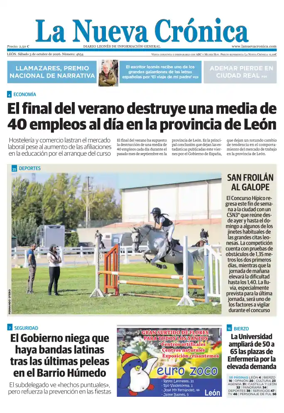 Cover of La Nueva Cronica
