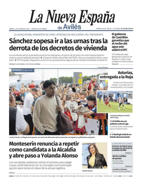 Cover of La Nueva Espana (Aviles)