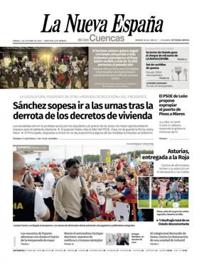 Cover of La Nueva Espana (Cuencas)