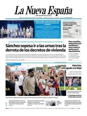 Cover of La Nueva Espana (Oviedo)