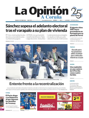 Cover of La Opinion de A Coruna