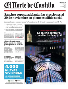 Cover of Norte de Castilla (Valladolid)