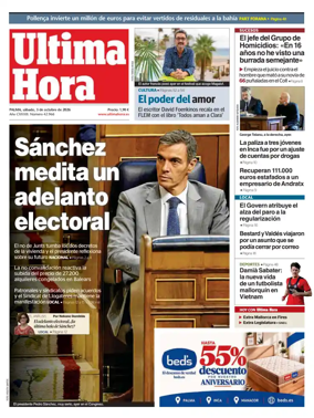 Cover of Ultima Hora