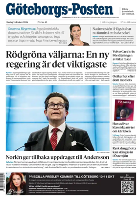 Cover of Goteborgs-Posten
