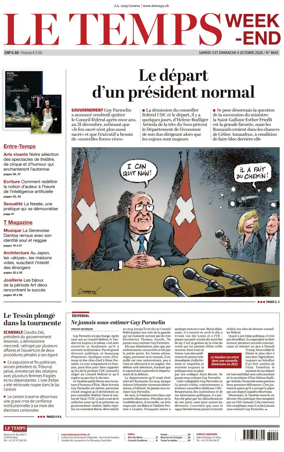 Cover of Le Temps