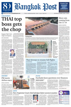 Cover of Bangkok Post