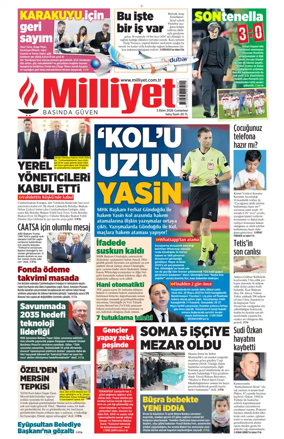 Cover of Milliyet