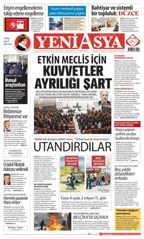 Cover of Yeni Asya