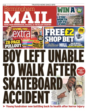Cover of Birmingham Mail
