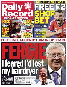 Cover of Daily Record