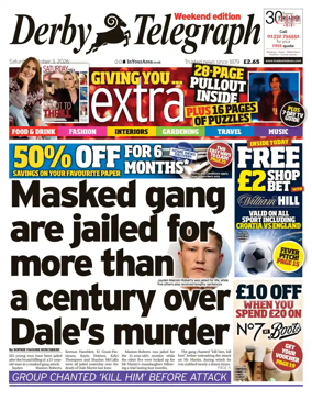 Cover of Derby Telegraph